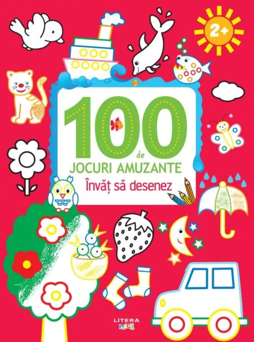 100 DE JOCURI AMUZANTE: ÎNVĂȚ SĂ DESENEZ