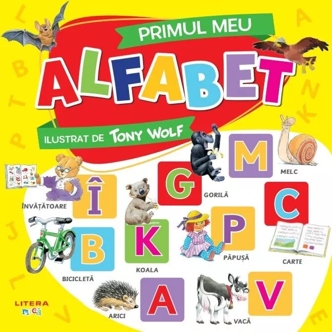 PRIMUL MEU ALFABET TONY WOLF