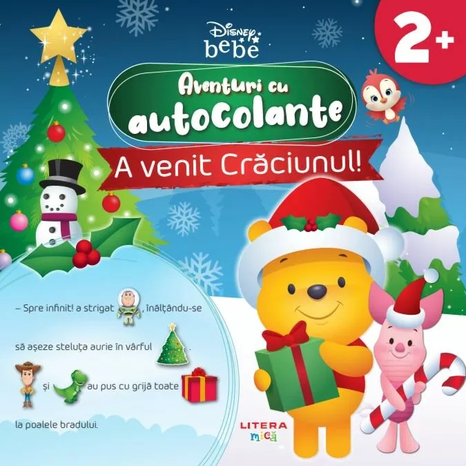 AVENTURI CU AUTOCOLANTE: A VENIT CRĂCIUNUL