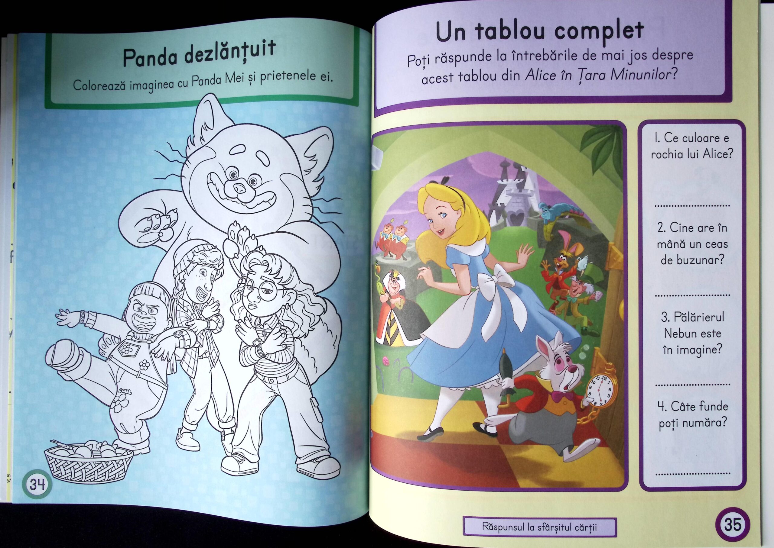 DISNEY: PRIMA MEA CARTE CU AUTOCOLANTE MARI - imagine 5