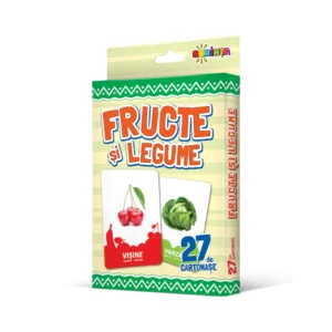 27 DE CARTONAȘE: FRUCTE ȘI LEGUME
