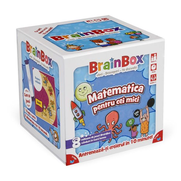 JOC EDUCATIV BRAIN BOX : MATEMATICA PENTRU CEI MICI