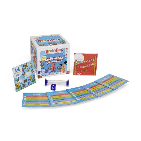 JOC EDUCATIV BRAIN BOX : MATEMATICA PENTRU CEI MICI - imagine 2