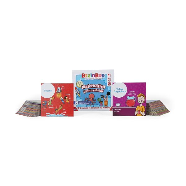 JOC EDUCATIV BRAIN BOX : MATEMATICA PENTRU CEI MICI - imagine 3