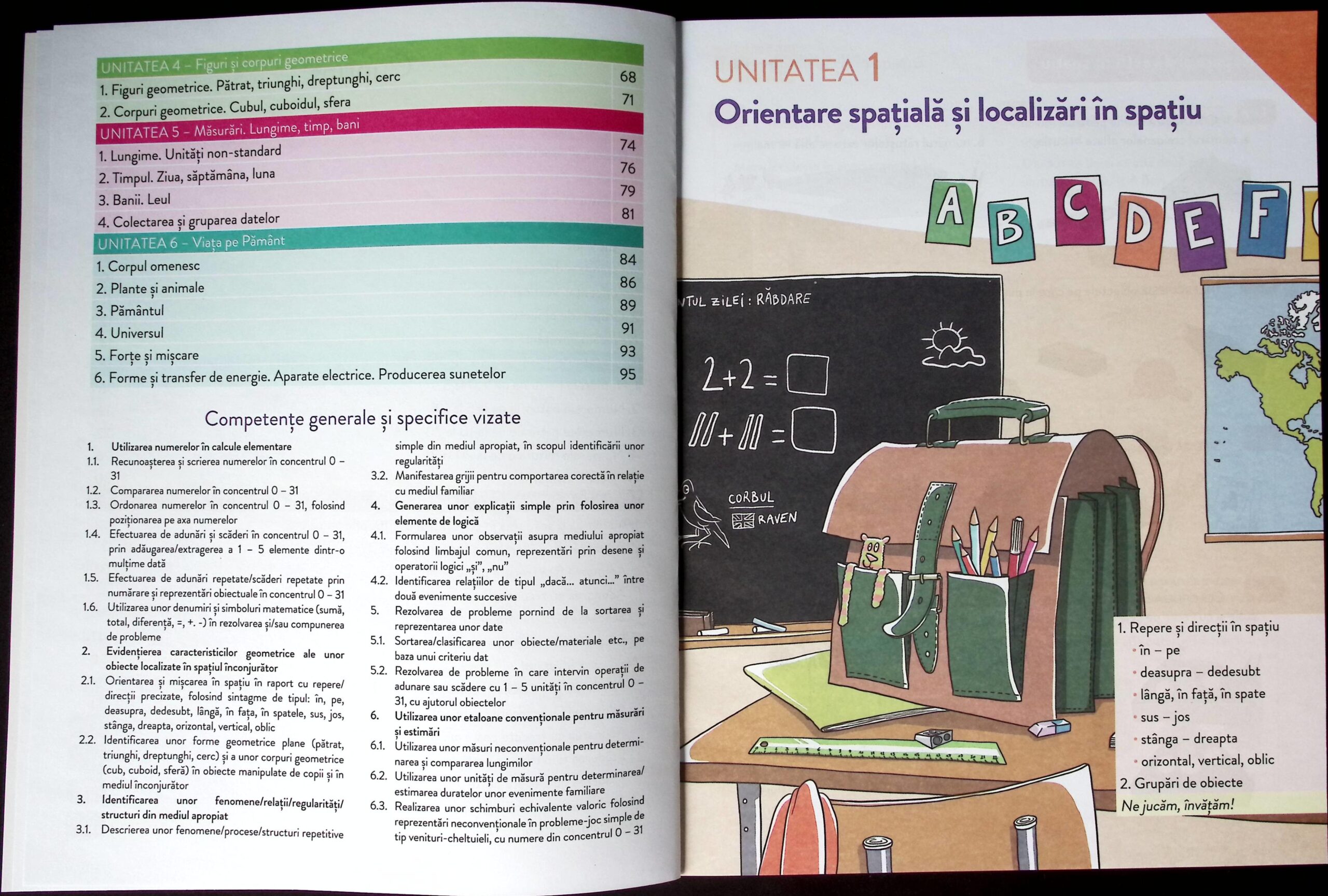 MATEMATICA ȘI EXPLORAREA MEDIULUI -CLASA PREGĂTITOARE - imagine 3