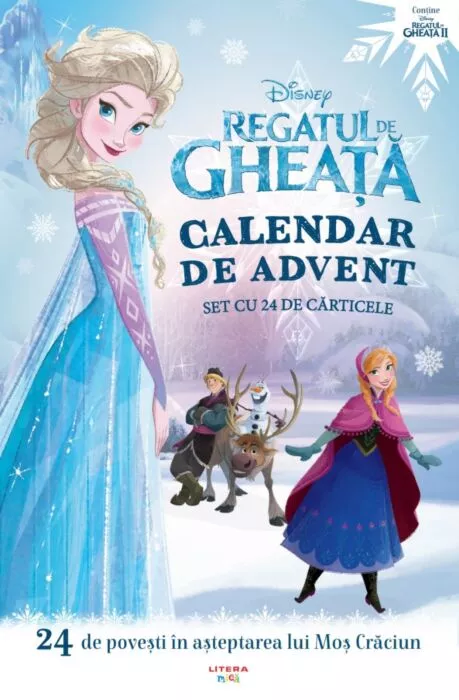 SET CU 24 DE CĂRTICELE : CALENDAR DE ADVENT REGATUL DE GHEAȚĂ